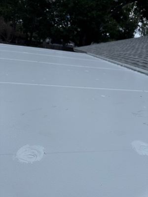 Room addition roof seal detail
