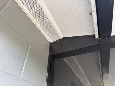 Room addition site tie-in detail