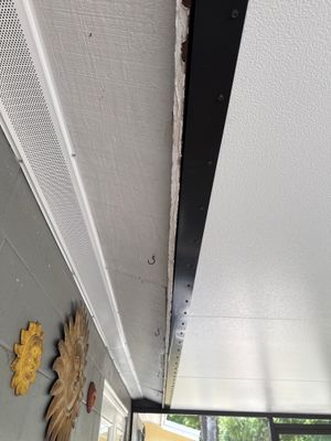 Room addition frame connection detail